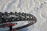 My latest invention: Bicycle Tire Chains |  Everybody knows about tire chains. I'd like to see how they're...