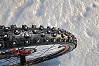 My latest invention: Bicycle Tire Chains |  Everybody knows about tire chains. I'd like to see how they're...