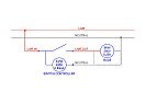 Wiring problem  |  You can get a few light fittings with a PIR built in, although they're not...