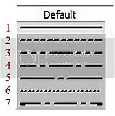 SolidWorks Line Styles, what are they?  |  Can someone tell me what the standard linestyles are in SolidWorks?  Icompared...