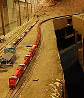 A Few New Train Pics.  |  Just finished up a quartet of U30s in Kaiser Steel colors to pull...