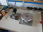 Rotary welding table project |   --Put up some more photos; current problem: finding the right kindof spring to...
