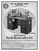 Support situation of old South Bend Lathes  |  The extra material in the 10L book shows you what questions to  research on the...