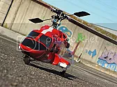 BELL 222 on T-REX 450  |  Ecco qui la mia ultima fatica:T-Rex 450 con fusoliera BELL 222 con carrelli...