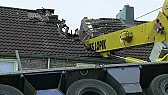Marriage proposal goes sour as rental crane crashes  |  After you wrote that, I found this other video of it. They did, indeed, have two...