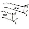 Hooks for 1/4" pegboard |  | Hello all,|| I use 1/4" thick pegboard with 1/4" holes in the shop.  Most of...