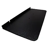 DIY aluminum keyboard tray - some q's and advice needed  |   Hmm ... for fairly thin metal, you want a bend down about 1/4" in the front to...