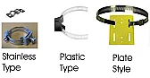 Post mount things - what are they called?  |  I want to mount some 6" x 8" x 4" plastic boxes onto some 50mm / 2" posts....