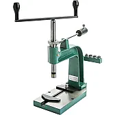 Hand Tapping Machine |  Don't know how 'good' it is, but a small Jacobs chuck mated toa...