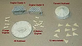 1/288 scale von Braun Ferry rocket model kit  |  Shipped to the caster today. The actual kits parts will be more attractive,...
