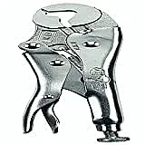 Any experience with VISE-GRIPLocking Wrench?  |  This Vise Grips has 1 jaw with 2 smooth surfaces at 60 degrees to each  other...