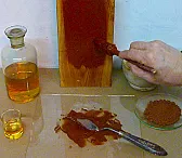 Cast iron corn sheller |  Just so.   Before getting a clue, I tried muriatic (hydrochloric, HCl) acid,...