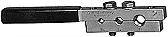 converting bolt cutter into swaging tool |  I made a new set of jaws last night and they work great. Used 5/16" X2" flat...