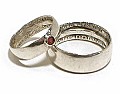 wedding rings from coins (and a concrete lightbulb) | &laquo; previous thread