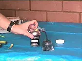 Harvesting rattleballs and spray paint  |  Thanks for that Youtube; I've downloaded it and will save it to a diskof...