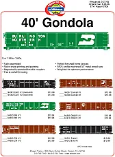 [HO] Athearn ex-MDC 40' Gondola  |  Athearn recently announced an HO scale 40' gondola, described as "newly...