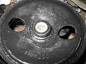 Press Fit Pulley - Steel or Aluminum?  |  Given a power steering pulley that is press fit onto the end of thepump shaft...