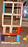 [PICTURES] Does this wooden structure violate laws of physics?  |  More important, in this same regard, is that for the center flats on thetop two...