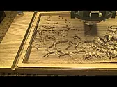 CNC For Woodcarving  |  20 to 40k. Depending on machine speed, your design and surface finish...