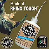 Rhino glue?  |  Cyanoacrylate glue is catalyzed by water vapor, so if you want to keepit in the...