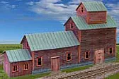 Paper models for HO train layout  |  Please pardon the cross post but I have been searching for some unique...