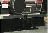 UPS truck wheel fringe | It's a strip brush and it ain't cheap!  Truck repair/supply. 