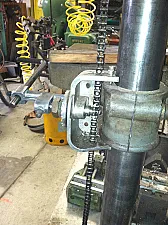 Repaired a whatsit  |   --Ever see one of these? This is a drillpress table lifter that I'vehad for...