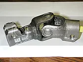 Help with splined yoke |  1995 Toyota Tercel, universal joint (sliding, splined yoke) between steering...