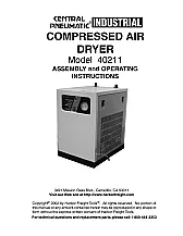 Refrigeration Type Air Dryer  |  I've got an inexpensive Harbor Freight refrigeration style air dryer.  It...
