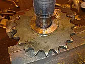 Thrust washer material? |  I'm needing to make a new thrust washer for the rotor drive sprocket on an...