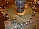 Thrust washer material? |  I'm needing to make a new thrust washer for the rotor drive sprocket on an...