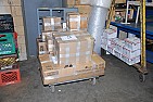 Iggy was that you?    |  Here's a picture of all packages that were prepared, and shipped, thislast...