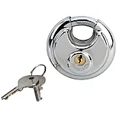 Padlock  |  I suggest an Abus padlock, especially the 83/45 series.  You can getit in about...