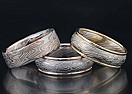 Making rings :  need a good &  cheap black white metal contrast |  I'm wanting to make some mokueme gane rings.I'm looking for a wearable...