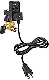 Automatic drain for compressor that drains into a bucket  |  The one I remember, and I don't know if it was the same make or model, was...