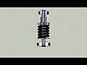 Spring Animation  |  To keep it simple:Model a spring using standard method of helix and sweep...