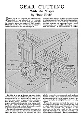 Technical Question - Pressure Angle |  "Alan Rothenbush" wrote:  (clip) Without thinking about his TOO hard, itseems as...