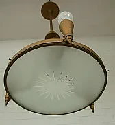 Mystery screws  |  I bought an old lamp and rewired it. Not sure of the age or origin, but it looks...