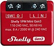 Shelly 1PM mini -- kein AP |  Am 26.09.24 um 12:03 schrieb Axel Berger:  Ja, richtig Anschließen muß man...