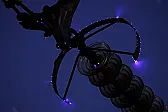 Positive or negative discharge? |  I have a school-kit van De Graaf generator. I am fiddling around with the charge...