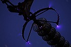 Positive or negative discharge? |  I have a school-kit van De Graaf generator. I am fiddling around with the charge...