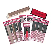 Sanding blocks-   |  I need to get a couple of sanding blocks that permit relatively  quick changing...