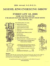 NEMES Annual Show This Saturday |  This Saturday, February 18, is the10th Annual show of the New EnglandMdoel...