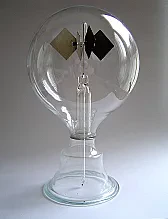 How do I demagnetize my radiometer? |  The "hub" looks like an inverted subminiature glass test tube about 5/8" long...