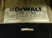 Motor Specification Query |  Tis is the rating plate on a dewalt saw.Can anyone suggest the meaning of P1 and...