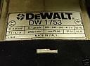 Motor Specification Query |  Tis is the rating plate on a dewalt saw.Can anyone suggest the meaning of P1 and...