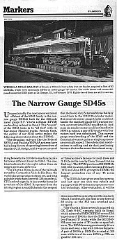 Re: SD30  |  NOPE!I've seen several photos of these beasts. Thre were 83 of these,...