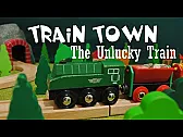 Stop motion stories with wooden toy trains |  Most children's railway content races by with constant noise and flashing...