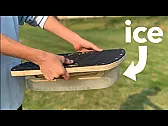 A plywood sled with an ice block for grassy summer hills |  Most attempts at summer sledding end with a plastic tray skidding uselessly...