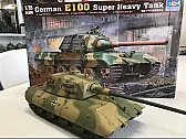 A 1/35 E100 super heavy tank taken from box to camo |  A super heavy tank in 1/35 is a big slab of a subject, and the tricky part is...